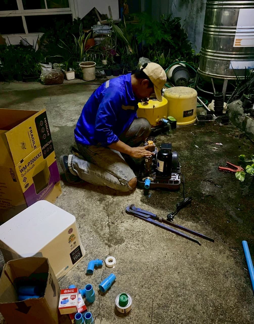 รับติดตั้งปั้มน้ำตามที่ลูกค้าต้องการ